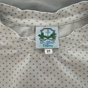 Southern Tots Monogrammed Shepherd Polka Dot Toddler Tee 3T